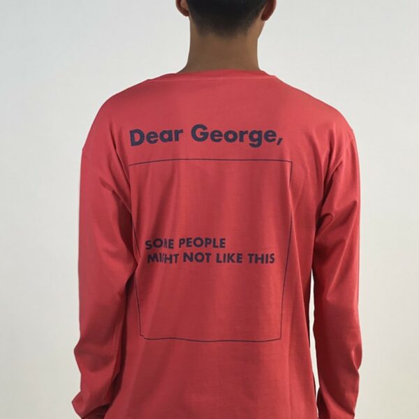DEAR GEORGE, TSHIRT ML SOME PEOPLE PINK NAVY